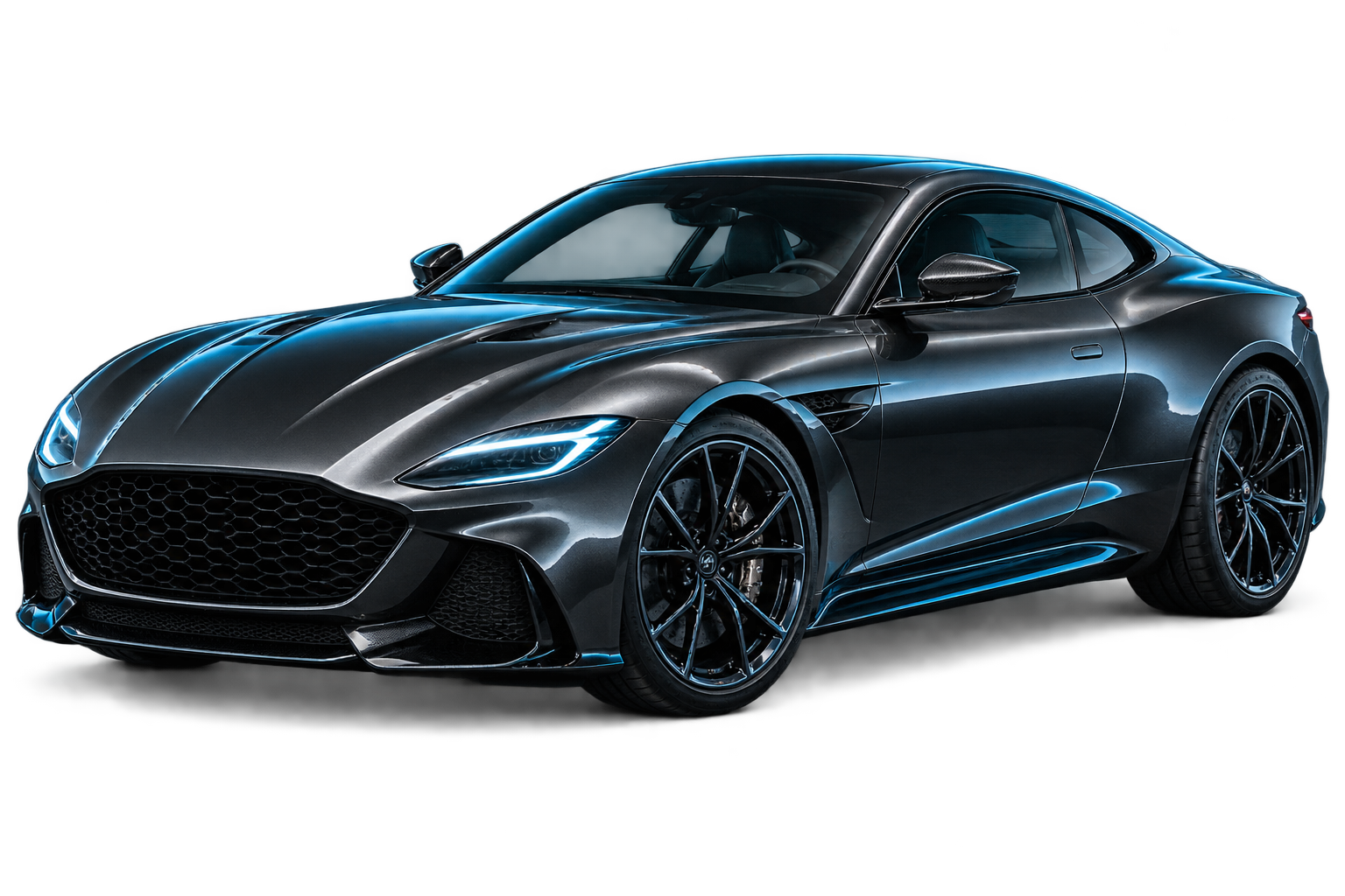 Glossy performance car